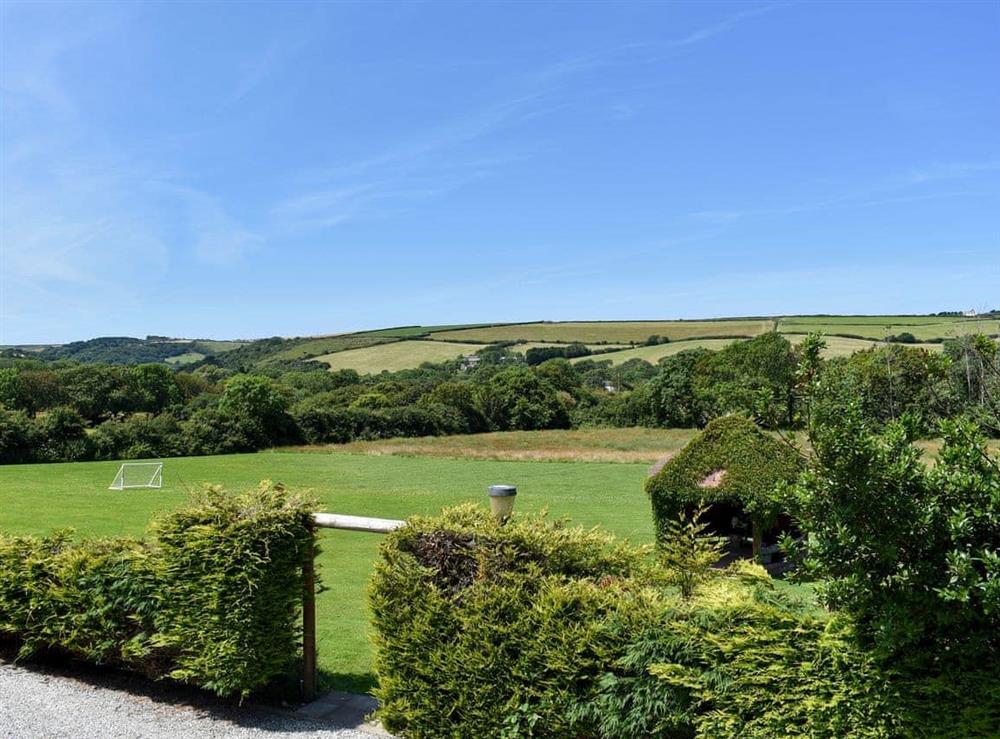 Shared 2 acre grounds at Babes Cottage in Goonhavern, near Perranporth, Cornwall