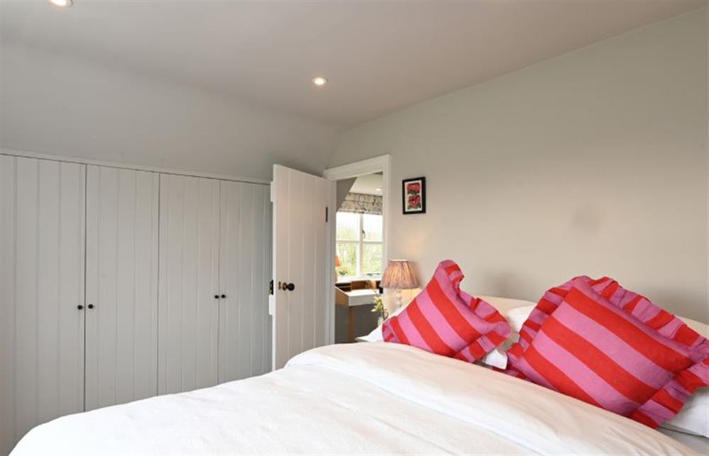 Bedroom three with a 4’6 double bed at Bachelors Lodge, Sudbury