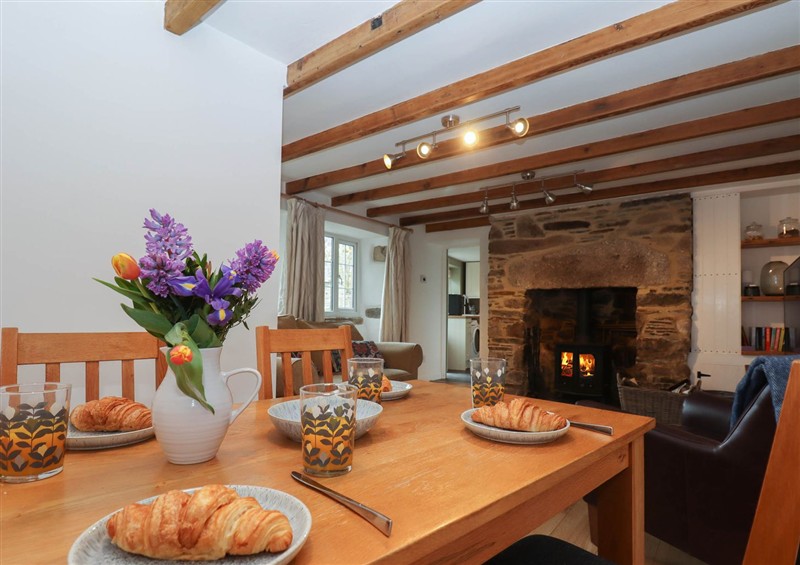 Relax in the living area at Back Cottage, Walkhampton near Yelverton