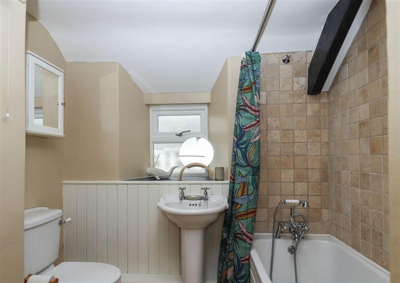 This is the bathroom at Back Cottage, Walkhampton near Yelverton