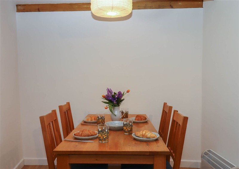 This is the dining room at Back Cottage, Walkhampton near Yelverton
