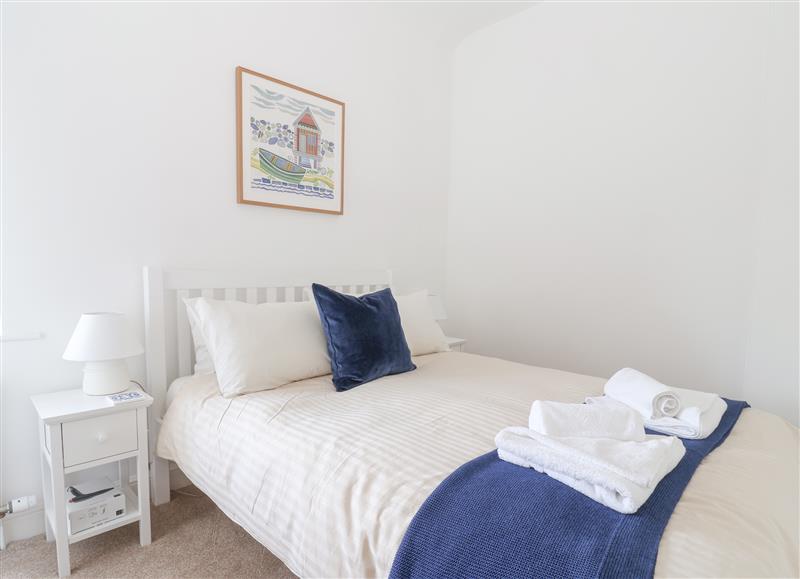 One of the 3 bedrooms at Backlands Farmhouse, Charmouth
