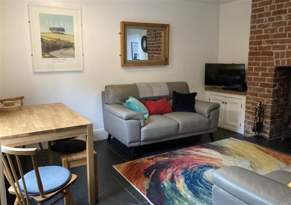 Living space continued at Backlet Cottage in Mevagissey