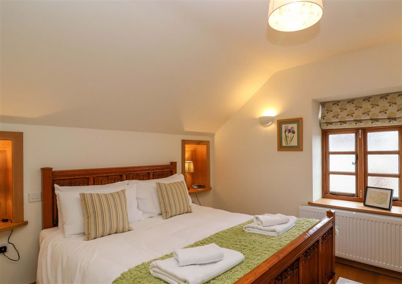 This is a bedroom at Badger Cottage, Babcary near Lydford-On-Fosse