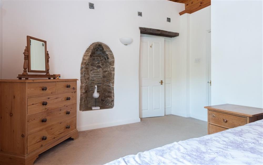 One of the 2 bedrooms at Badger Cottage, White Oxen Manor in Rattery