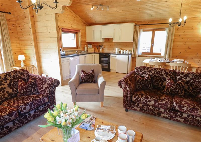 This is the living room at Badger Lodge, Stainfield near Bardney