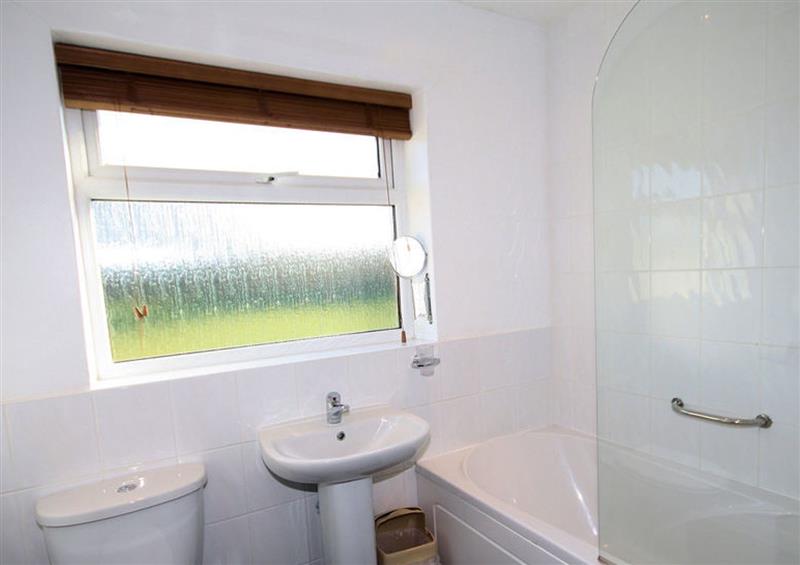 This is the bathroom at Badgers Cliff, Polzeath