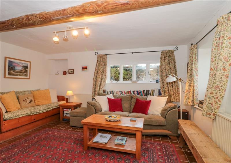 Enjoy the living room at Badgers Cottage, Langton Herring near Chickerell