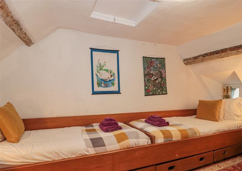 One of the 2 bedrooms at Badgers Cottage, Langton Herring near Chickerell