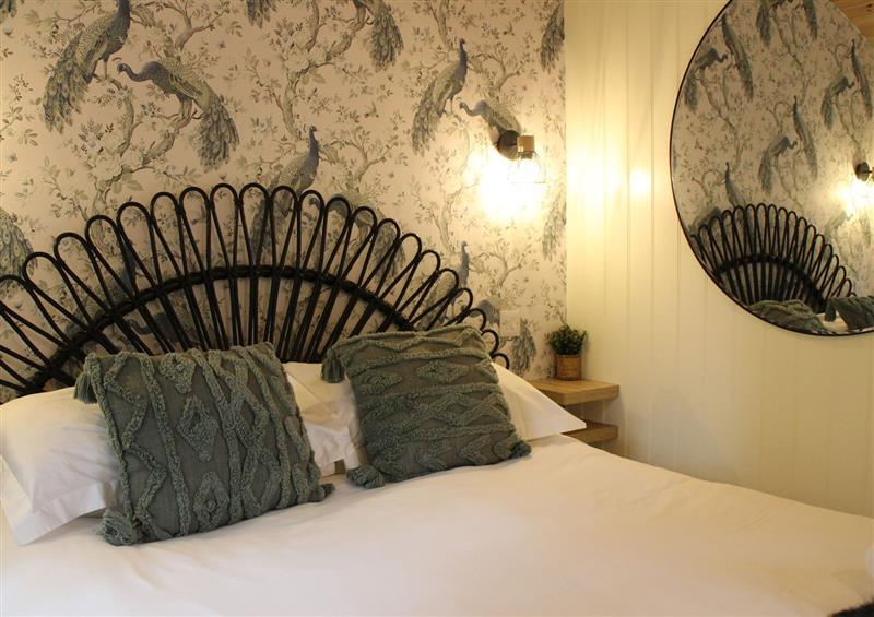One of the bedrooms at Badgers Sett, Lucker near Belford