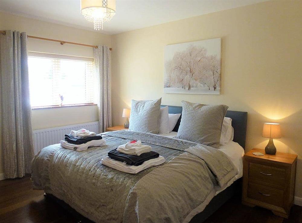 Double bedroom at Badgers Willow in Theddlethorpe, near Mablethorpe, Lincolnshire