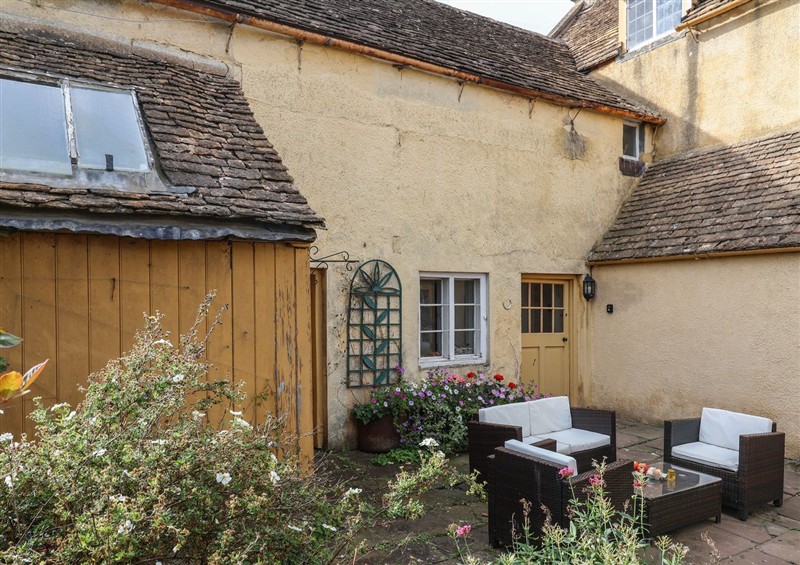 Outside Badminton Farm Cottage at Badminton Farm Cottage, Acton Turville