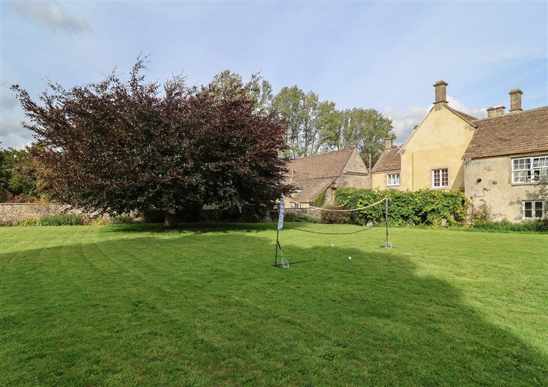 The garden at Badminton Farm Cottage, Acton Turville