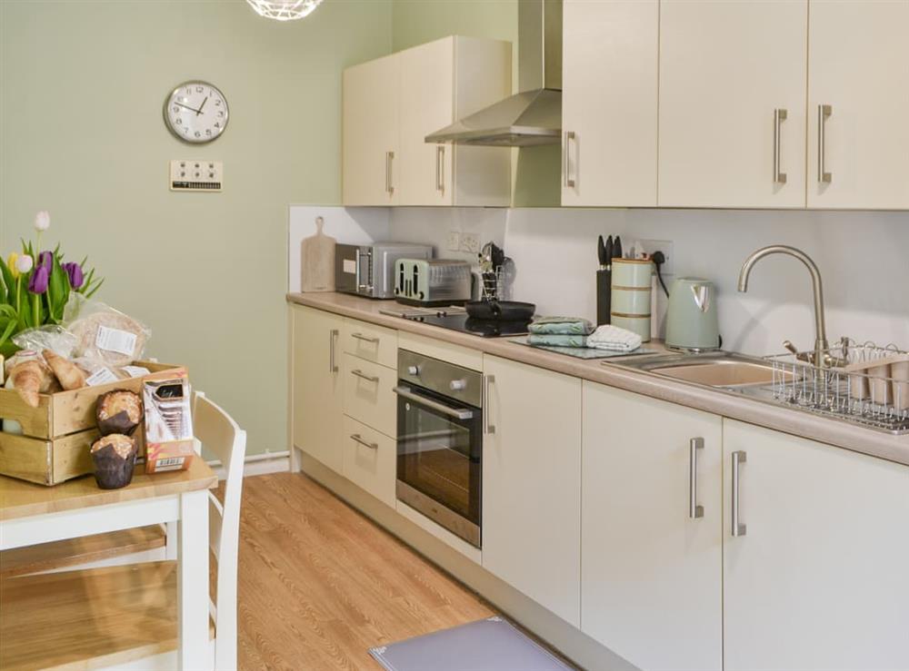 Kitchen at Baeker House Apartment in Alnwick, Northumberland
