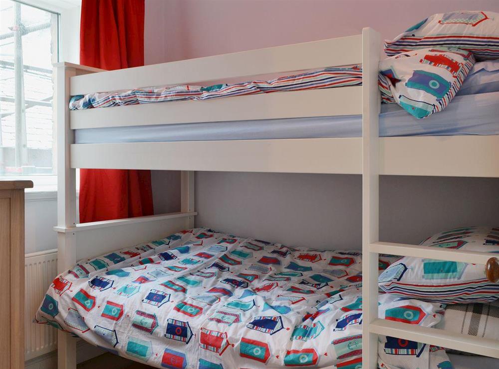 The second bedroom is ideal for children with bunk beds at Bag End in Keswick, Cumbria