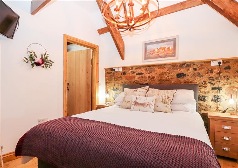 This is a bedroom at Bagtor Granary, Ilsington