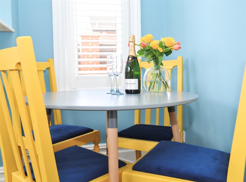 Dining Area at Bailey Studio Apartment in Cheltenham, Gloucestershire