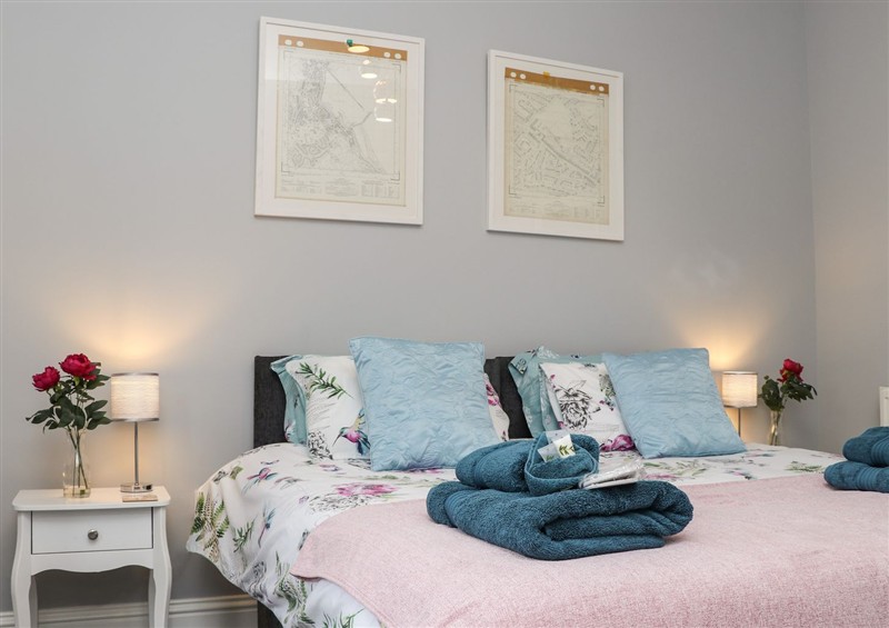 This is the bedroom at Baker Chambers, Camborne