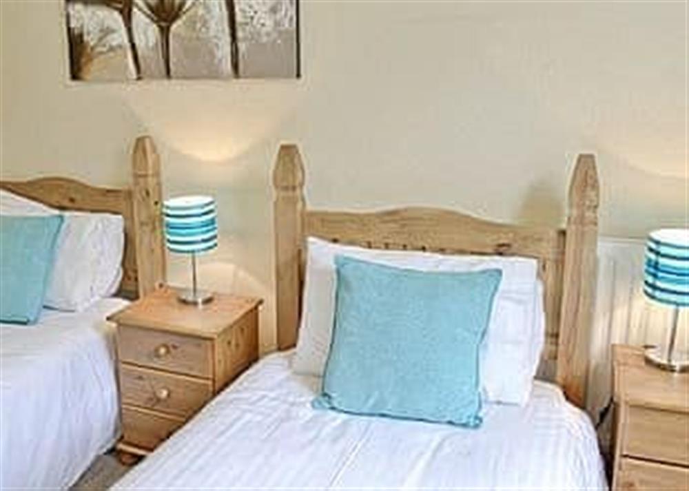 Twin bedroom at Balcony Flat 3 in Meathop, near Grange-over-Sands, Cumbria