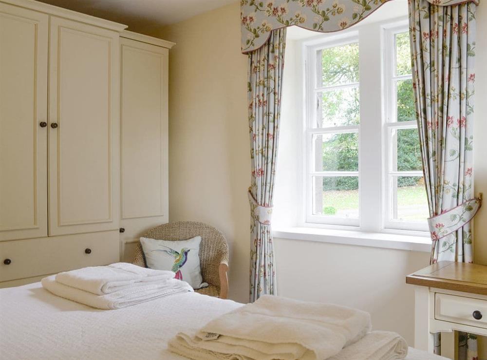 Ample storage within double bedroom at Baldowrie Gate Lodge in Kettins, near Blairgowrie, Perthshire