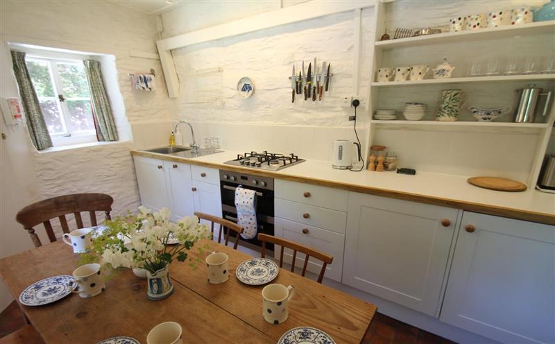 This is the kitchen at Ball Cottage, Winsford