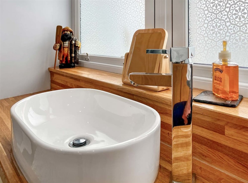 Bathroom at Balla in Eyemouth, Berwickshire
