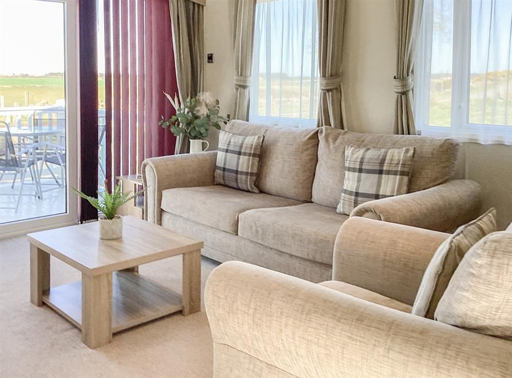 Living area at Ballagan Lodge in Culloden Moor, near Inverness, Inverness-Shire