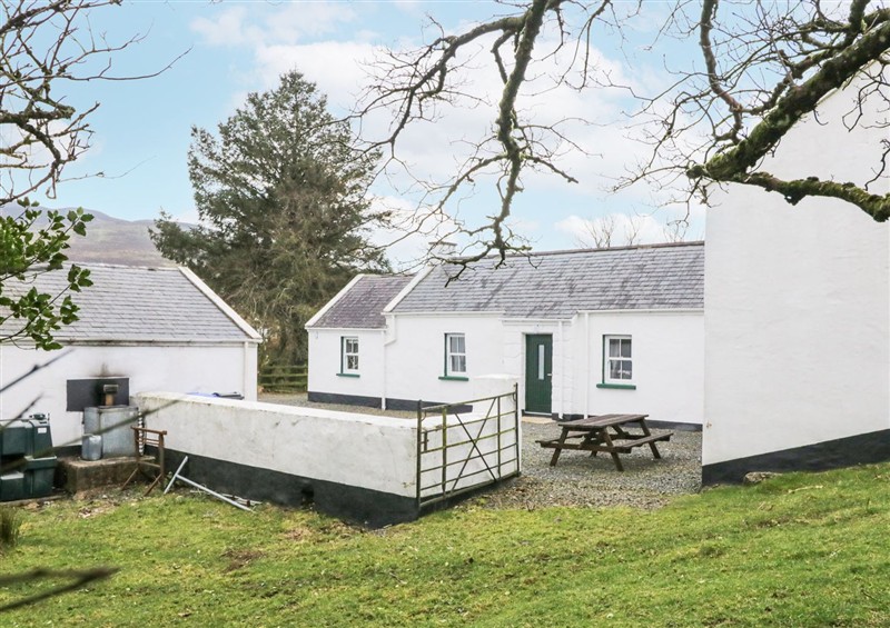 Outside at Ballard Cottage Annexe, Lislea near Newry