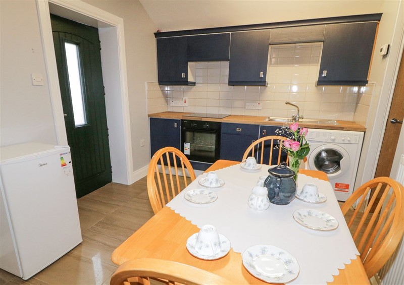 This is the kitchen at Ballard Cottage Annexe, Lislea near Newry