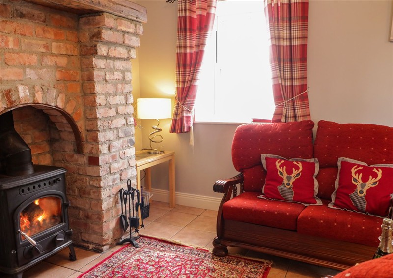 The living room at Ballard Cottage, Newry
