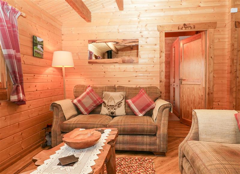 Relax in the living area at Ballinorig Lodge, Cleator Moor