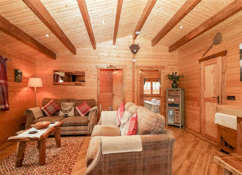 The living area (photo 2) at Ballinorig Lodge, Cleator Moor