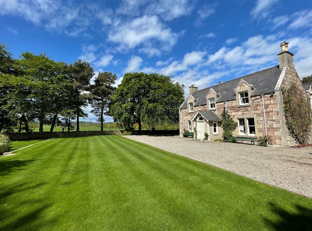 Exterior at Balloan House in Dornoch, Sutherland