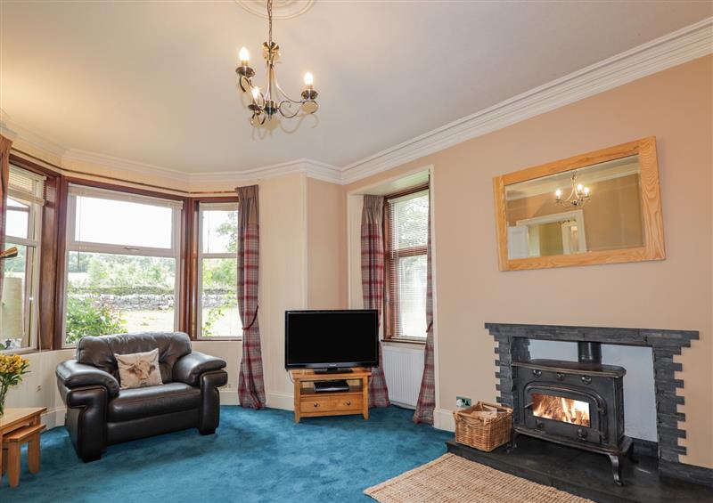 Enjoy the living room at Balloan House, Marybank near Dingwall