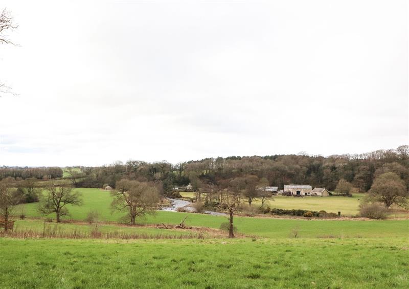 Rural landscape at Balloo, Dolphinholme near Galgate
