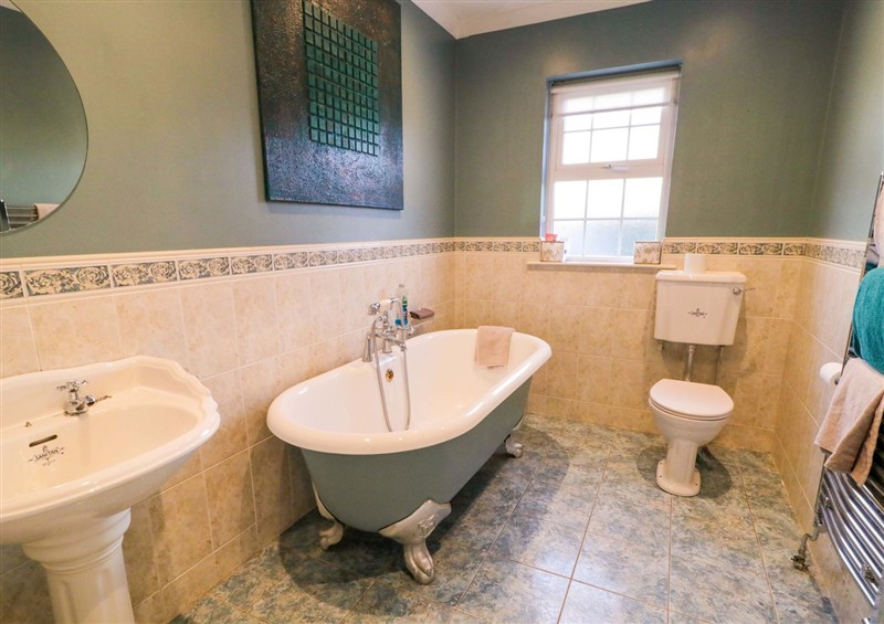 This is the bathroom at Ballycastle Best Times, Ballycastle