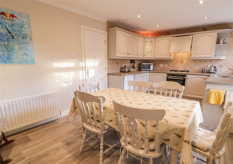 This is the kitchen at Ballycastle Best Times, Ballycastle