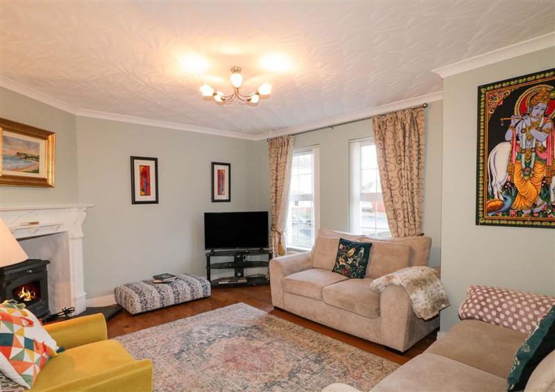 This is the living room at Ballycastle Best Times, Ballycastle