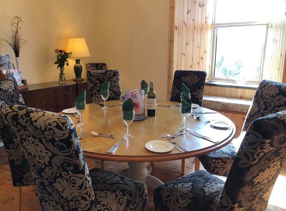Dining Area at Ballygroggan Farmhouse in Machrihanish, near Campbeltown, Argyll