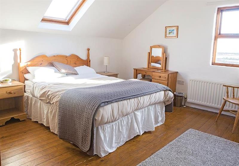 Double bedroom in a Wee Stookan Cottage at Ballylinney Holiday Cottages in Bushmills, Northern Ireland