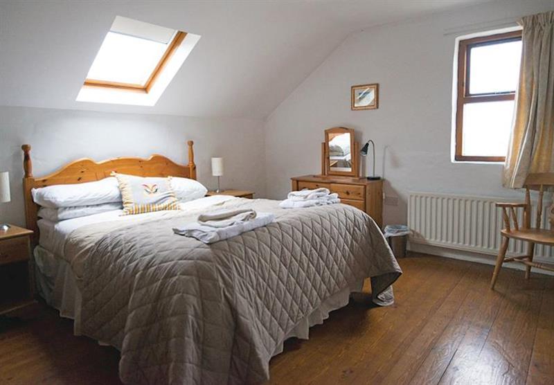 Double bedroom in the Truin Cottage at Ballylinney Holiday Cottages in Bushmills, Northern Ireland