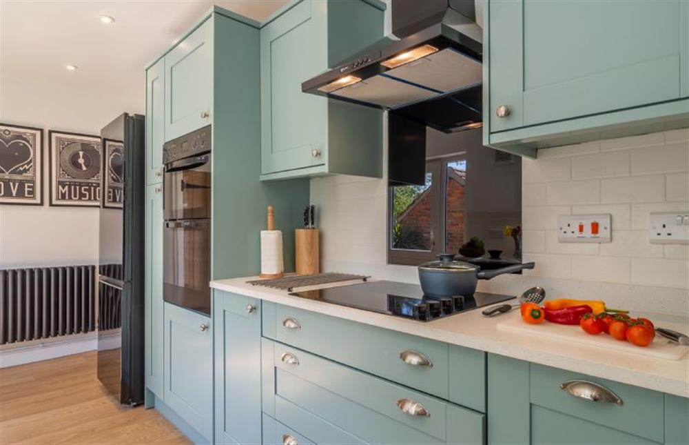Beautiful, contemporary kitchen at Balm Cottage, Leiston