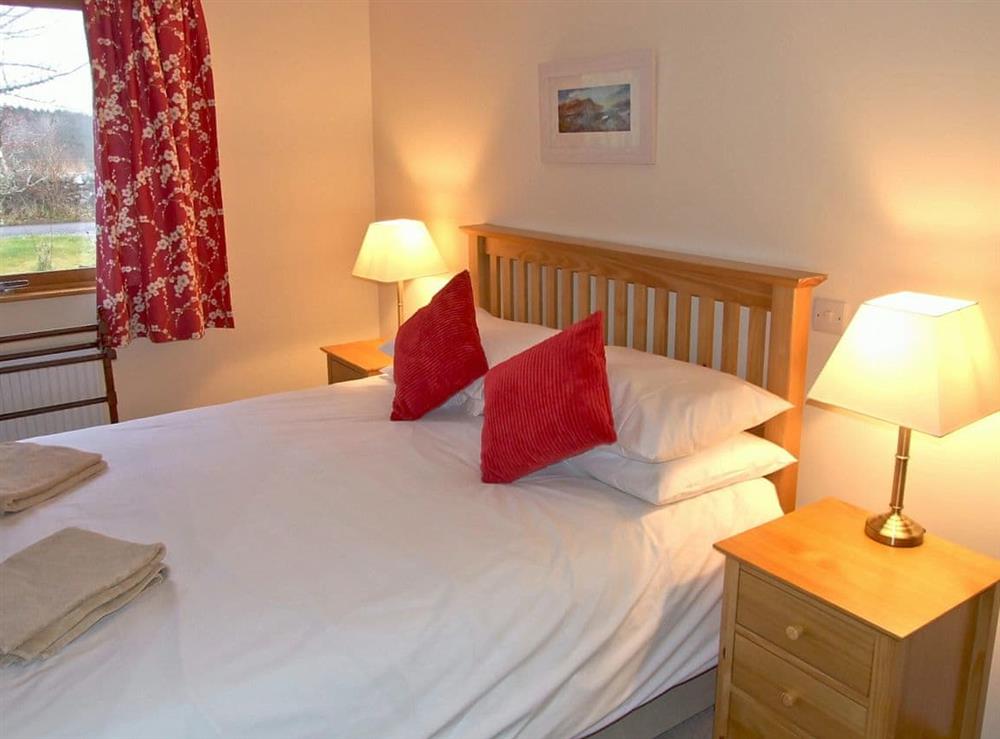 Double bedroom at Balorrin in Aultgowrie, near Muir of Ord, Ross-Shire