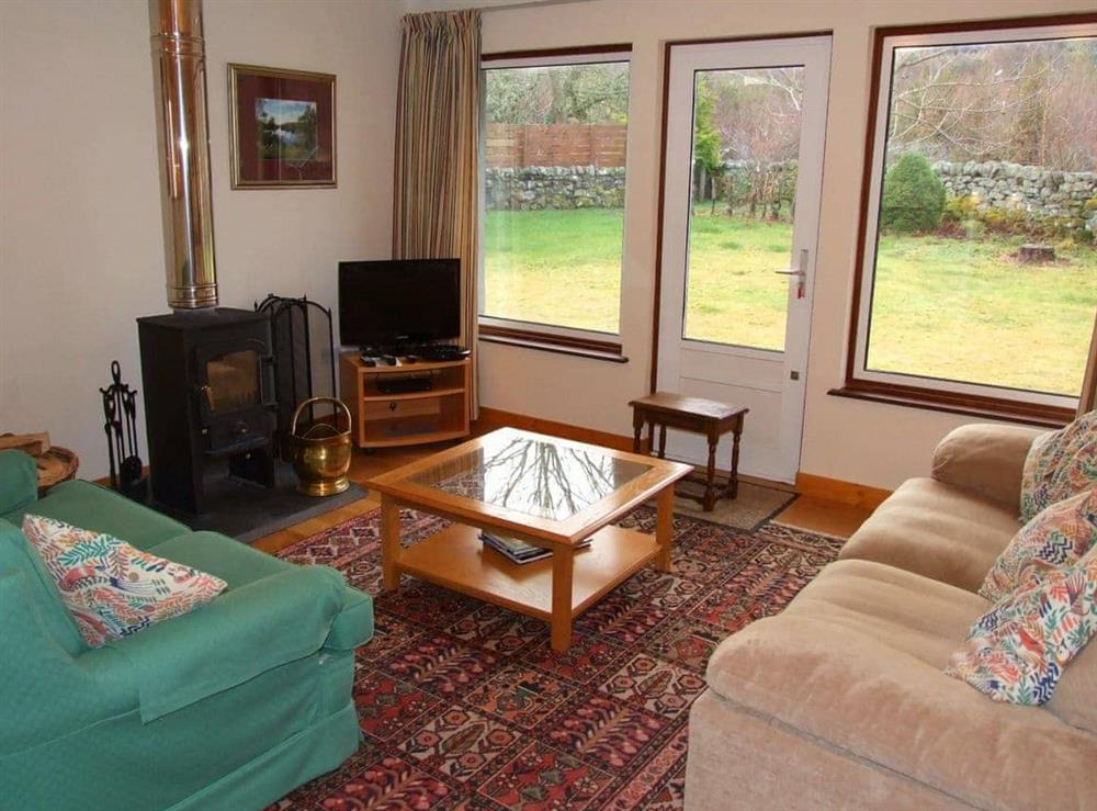 Living area at Balorrin in Aultgowrie, near Muir of Ord, Ross-Shire