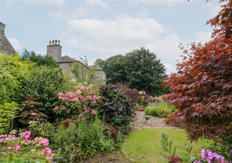 Enjoy the garden at Balsaggart Farm, Kirkmichael