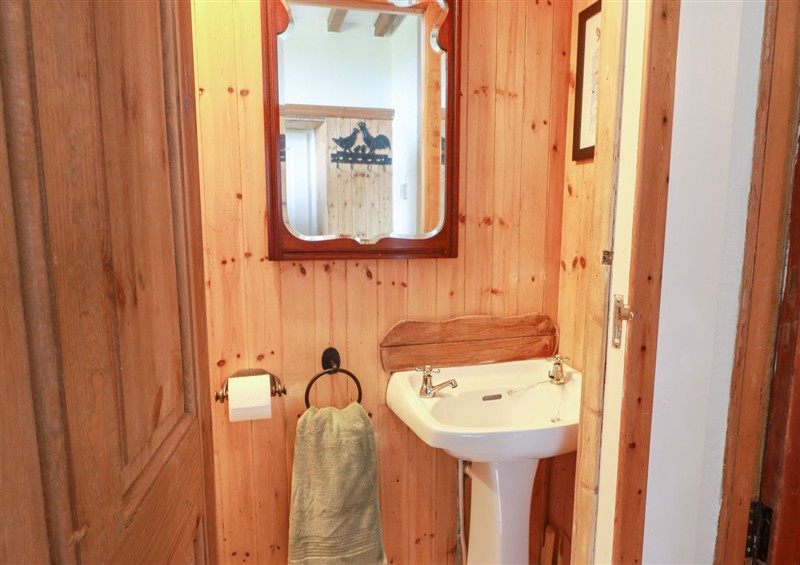This is the bathroom (photo 3) at Balsaggart Farm, Kirkmichael