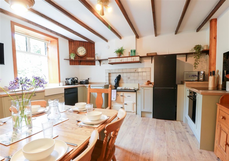 This is the kitchen at Balsaggart Farm, Kirkmichael