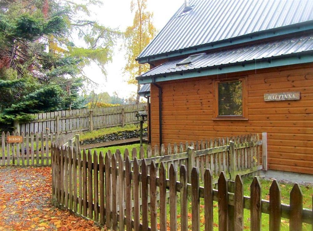 Delightful lodge style holiday cottage near Aviemore