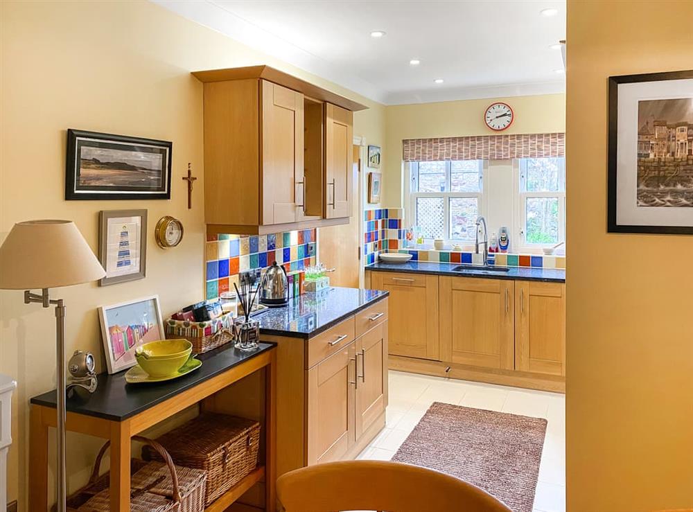 Kitchen at Bamburgh Cottage in Beadnell, Northumberland