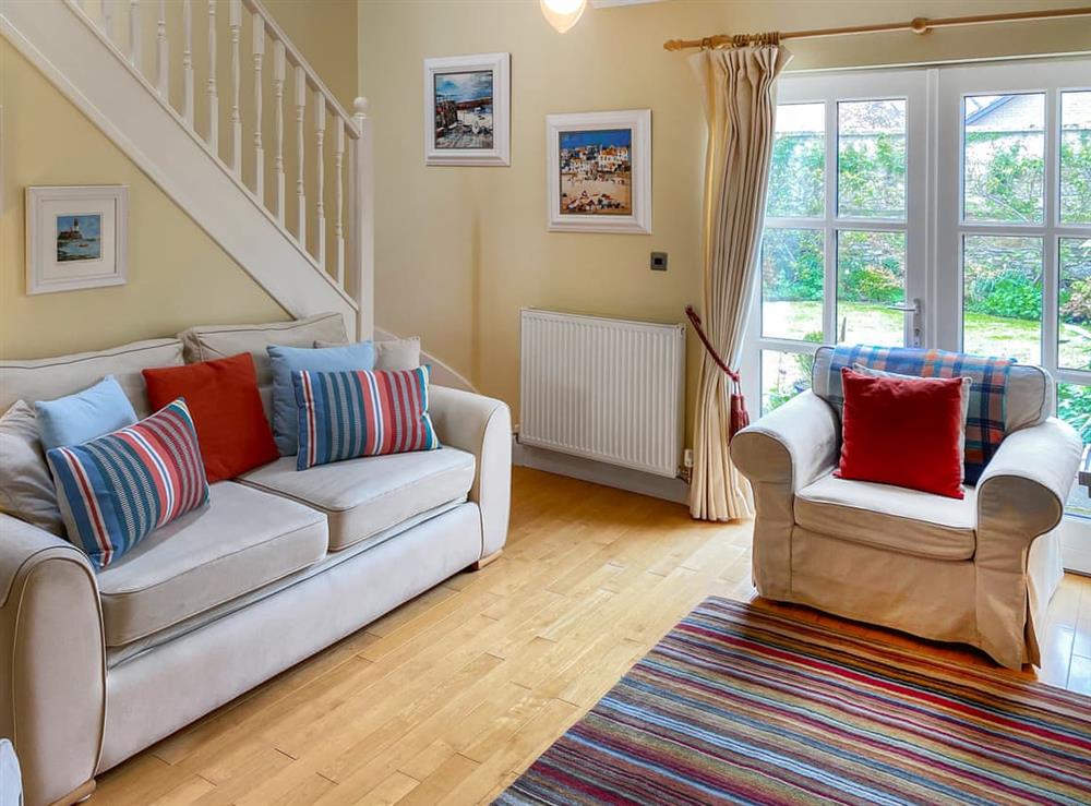 Lounge at Bamburgh Cottage in Beadnell, Northumberland